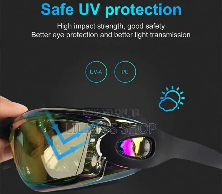 Anti Fog Silicone Swimming Goggles