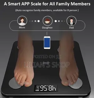 Bluetooth Bathroom Scale