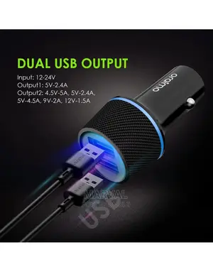 Araimo Highway 2in1 USB Car Charger