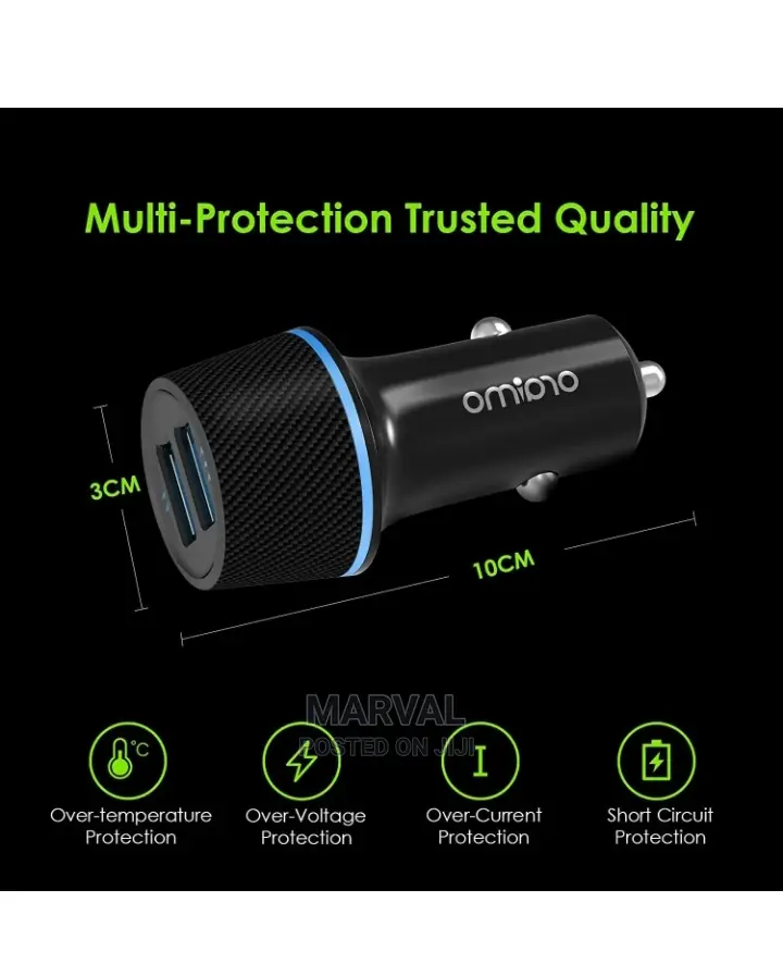Araimo Highway 2in1 USB Car Charger