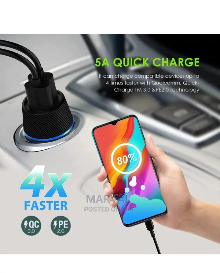 Araimo Highway 2in1 USB Car Charger