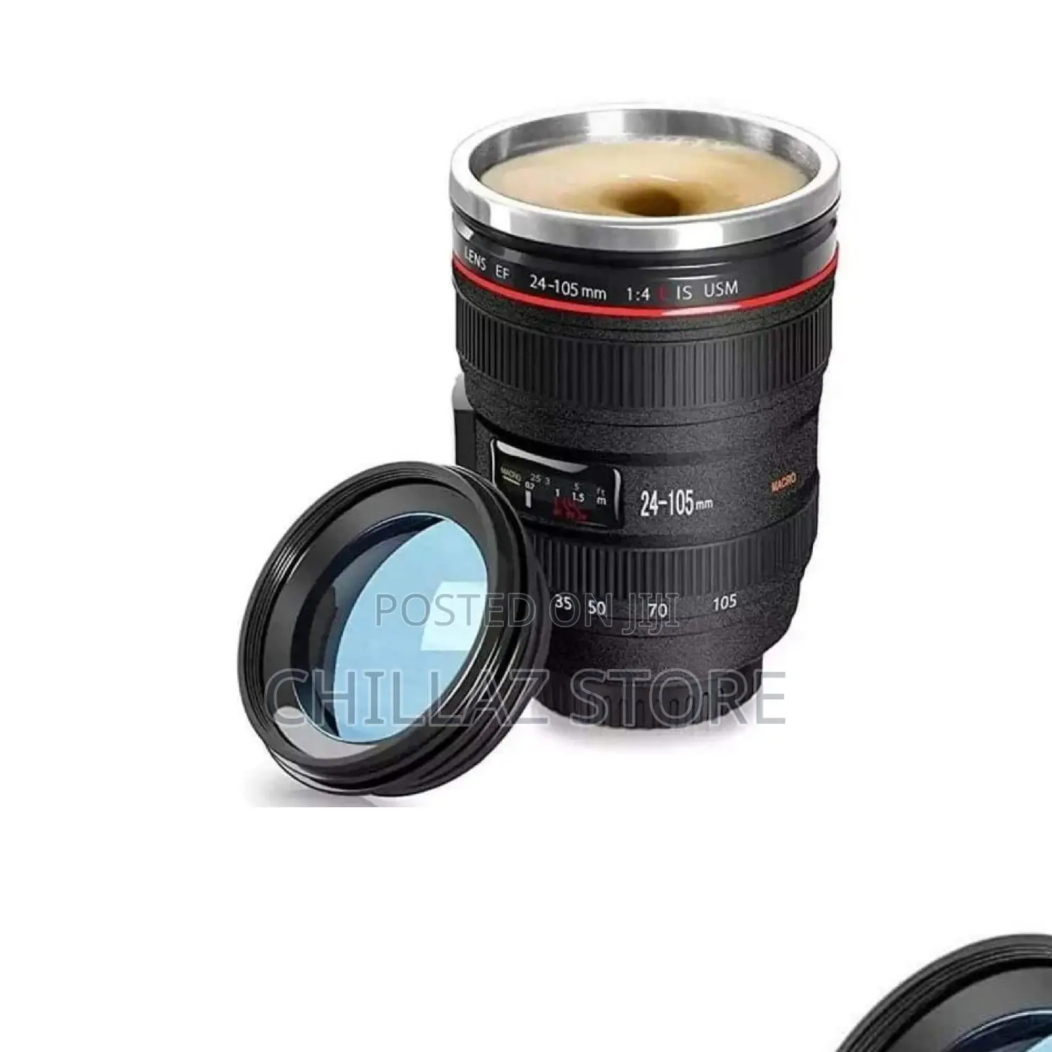 Camera Lens Coffee Mug.