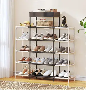 Multifunction 4 Layer Shoe Rack Organizer