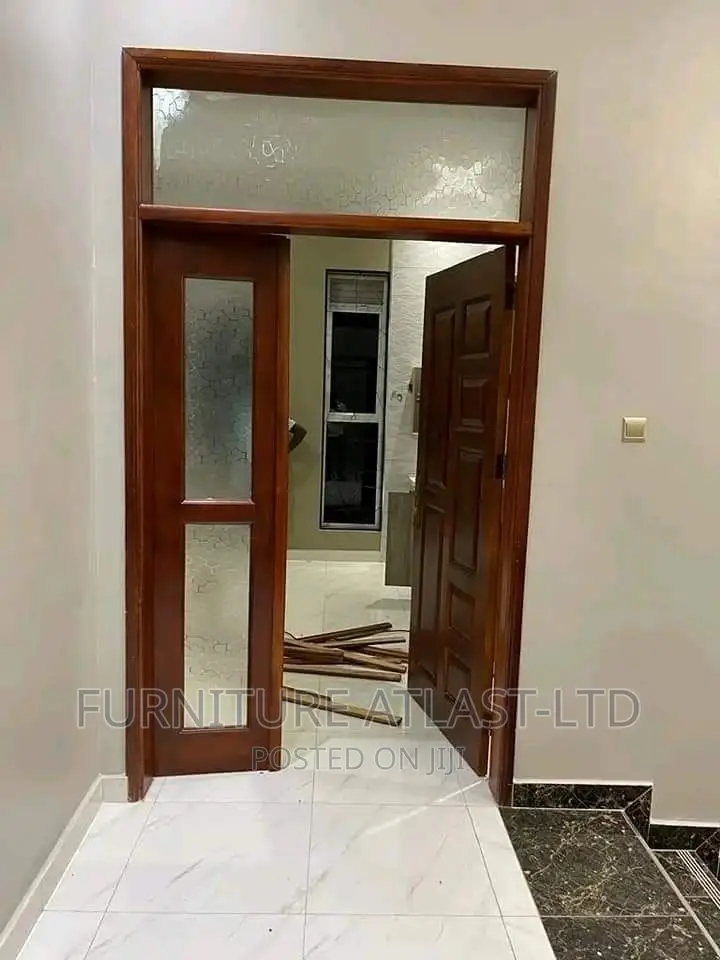 In and Out Glassed Doors.