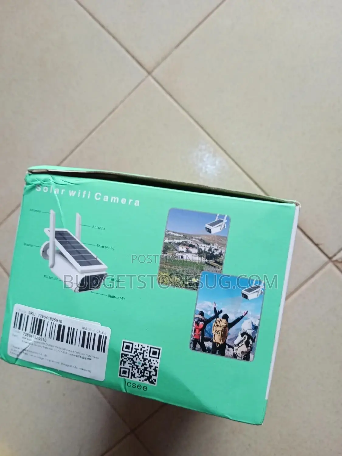 Security Protection CCTV Solar Camera