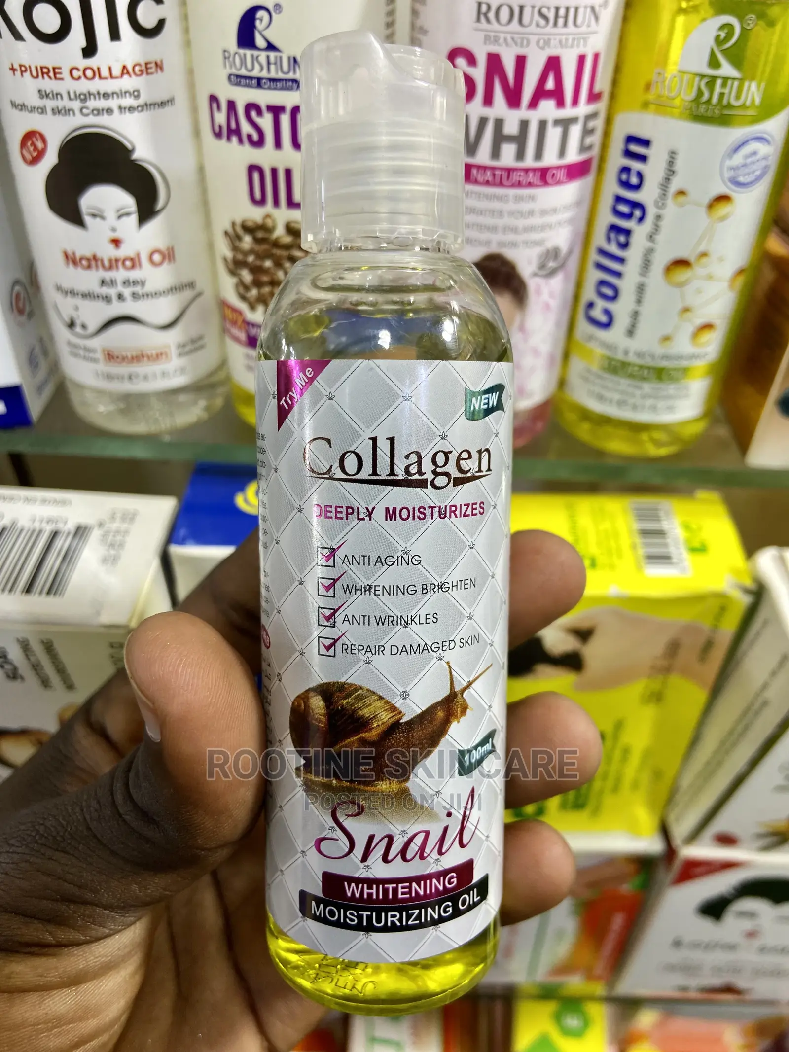 Snail Collagen Whitening Oil(Anti-Aging,Wrinkles,Fine Lines)