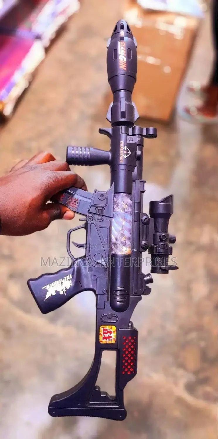 Fake Sniper Rifle Kids Movie Actors Toy Gun