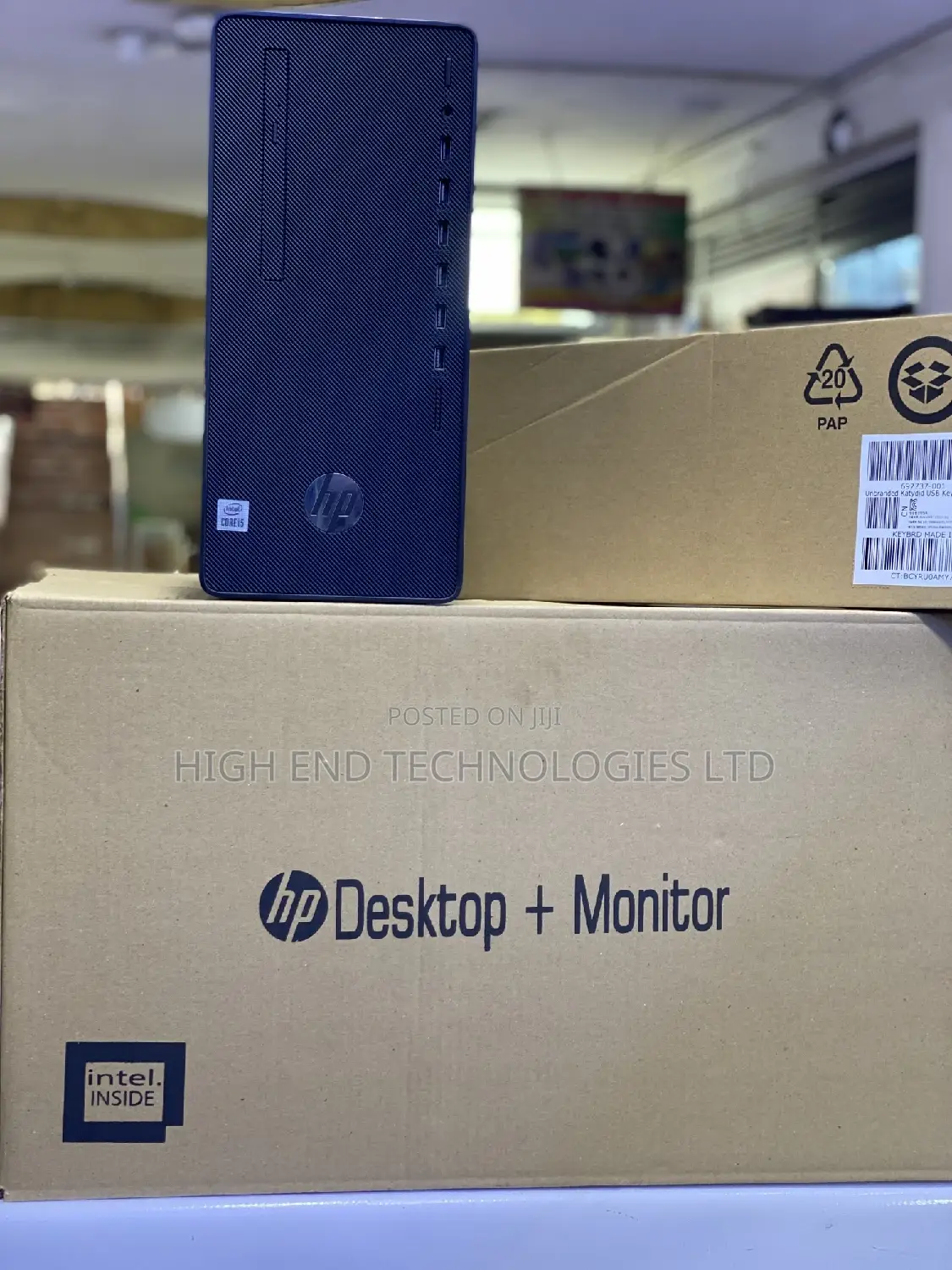 New Desktop Computer HP 280 G6 12GB Intel Core i5 HDD+SSD 512GB
