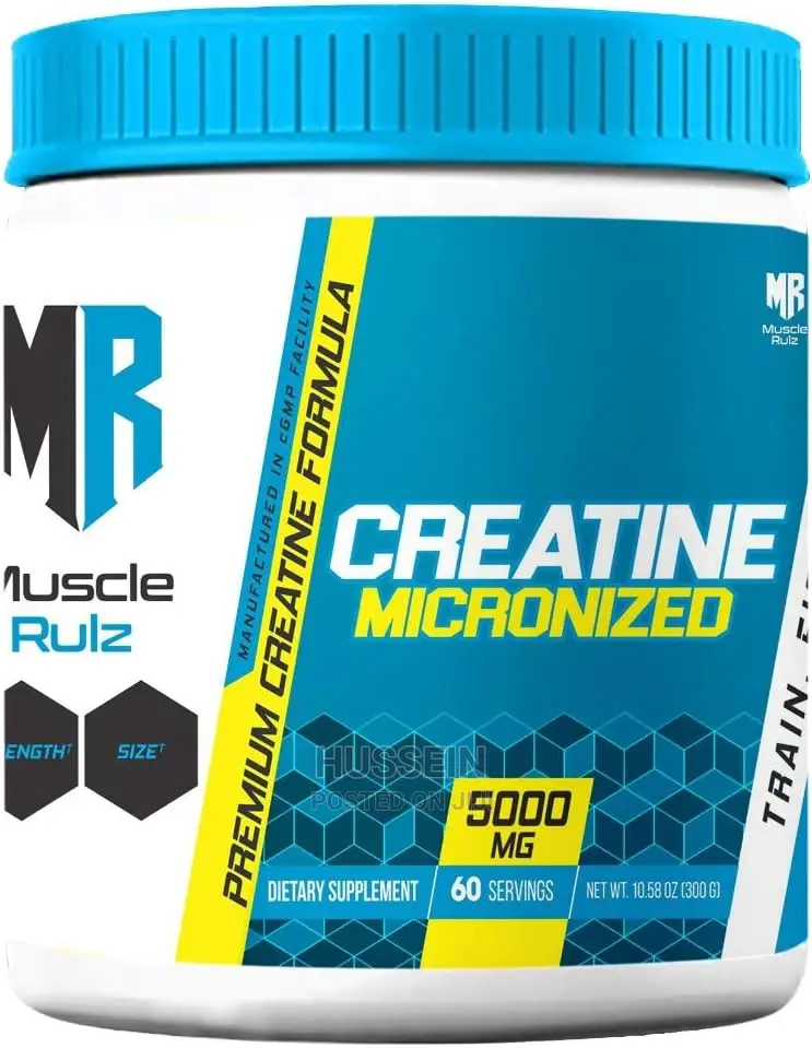 Muscle Rulz Creatine Supplement, 60 Serving