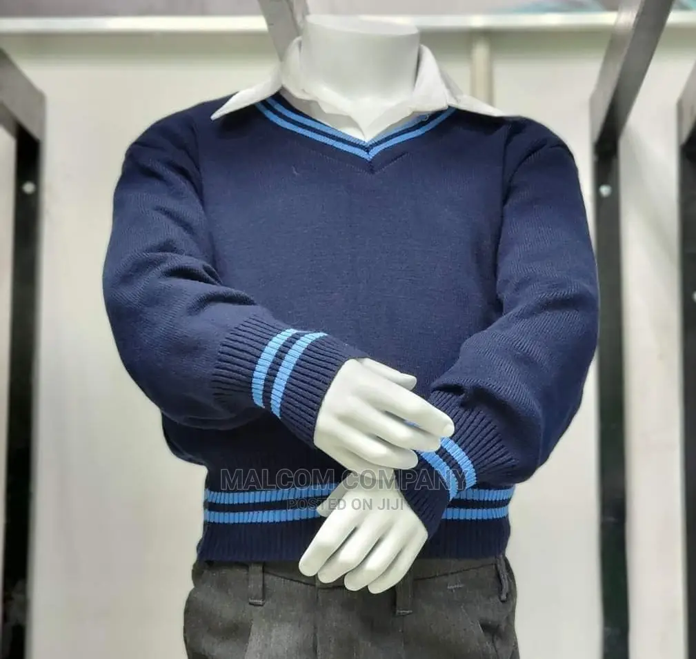 Blue Students Sweater