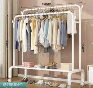 Multipurpose Clothes Hanger-White