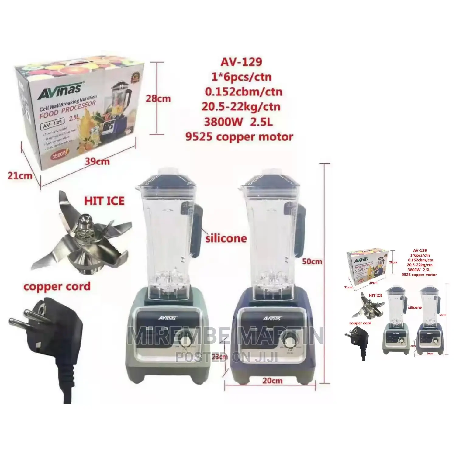 Electric Avinas Food Processor