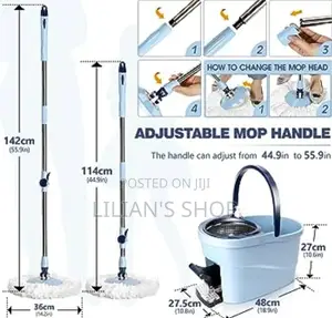 Heavy Duty Spin Mopper With Foot Pedal