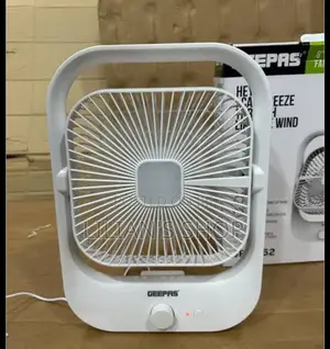Geepas 8" Rechargeable Fan With Led Light GF21162