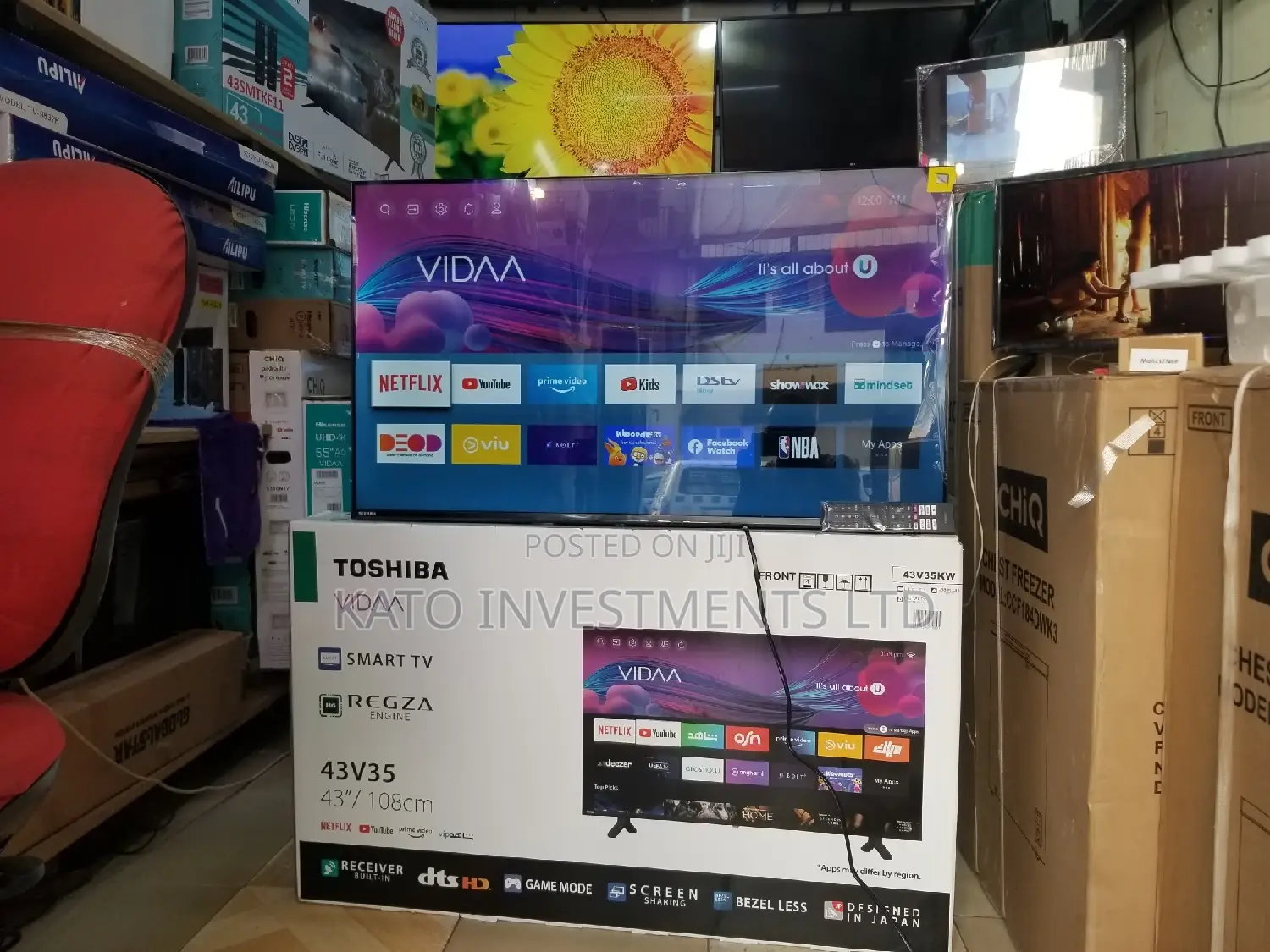 Toshiba 43inches Smart TV