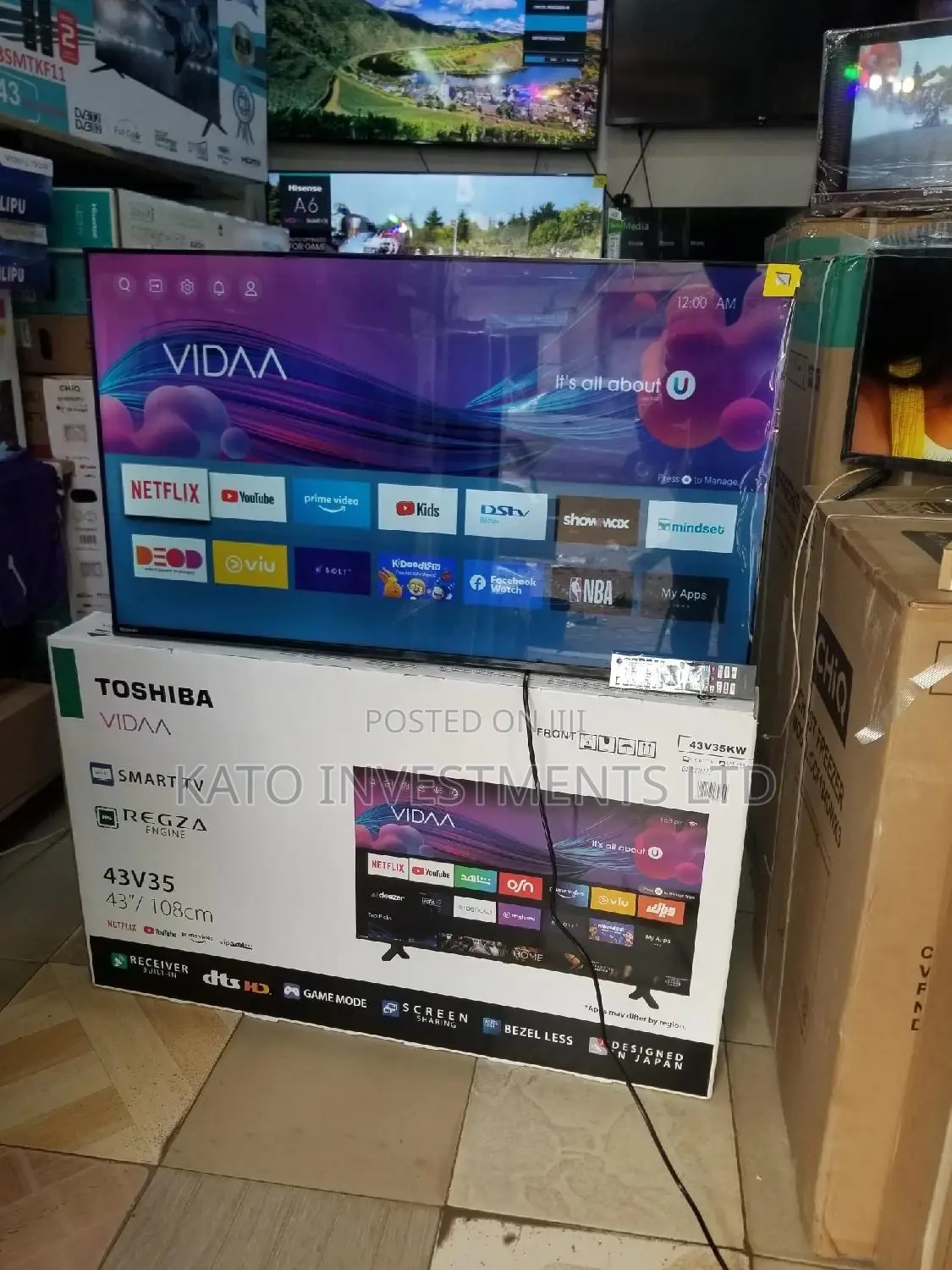 Toshiba 43inches Smart TV