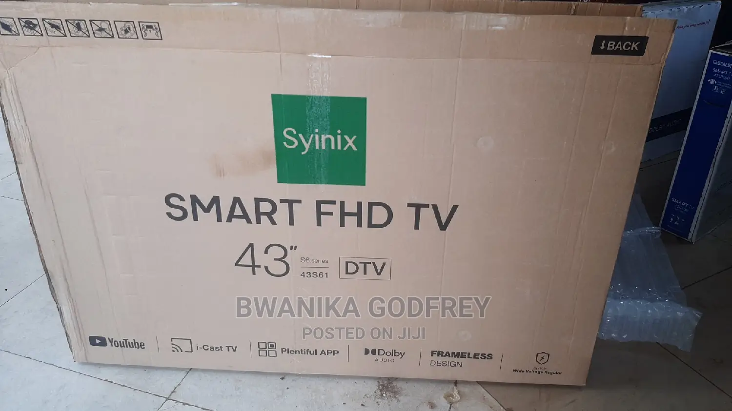 Syinix 43 Smart Tv
