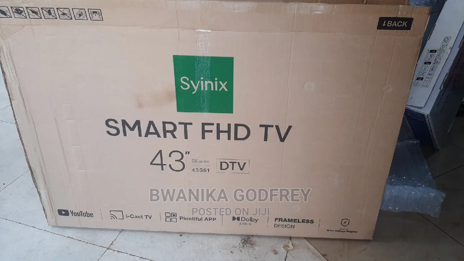 Syinix 43 Smart Tv