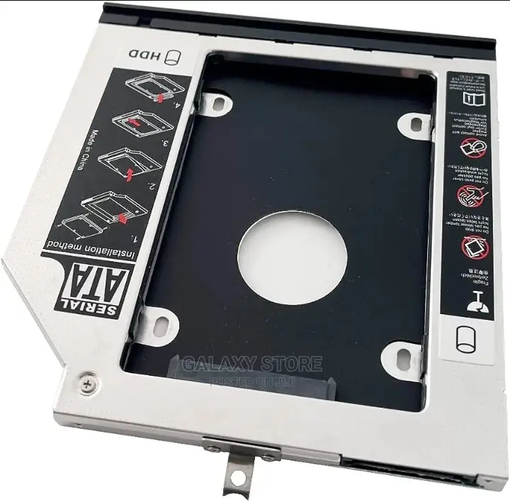 Internal 2nd HDD SSD Hard Drive Optical Frame Caddy Adapter