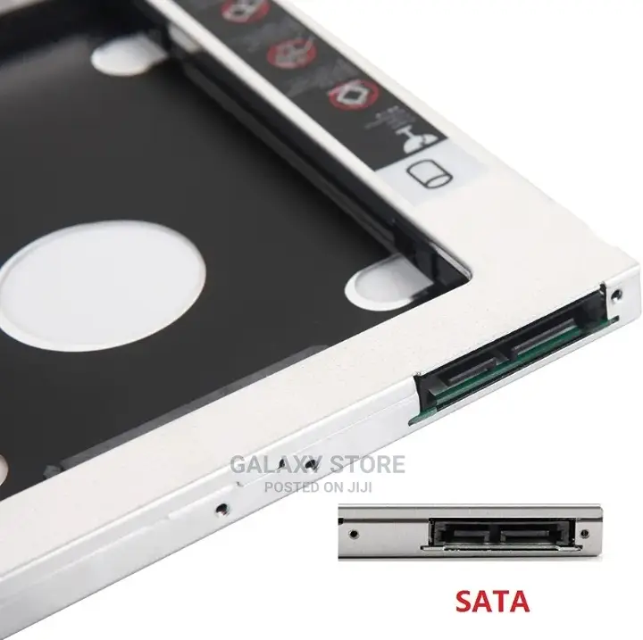 Internal 2nd HDD SSD Hard Drive Optical Frame Caddy Adapter
