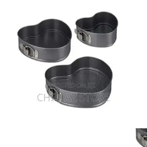 3 PCS Heart Shaped Mould Cake Pans