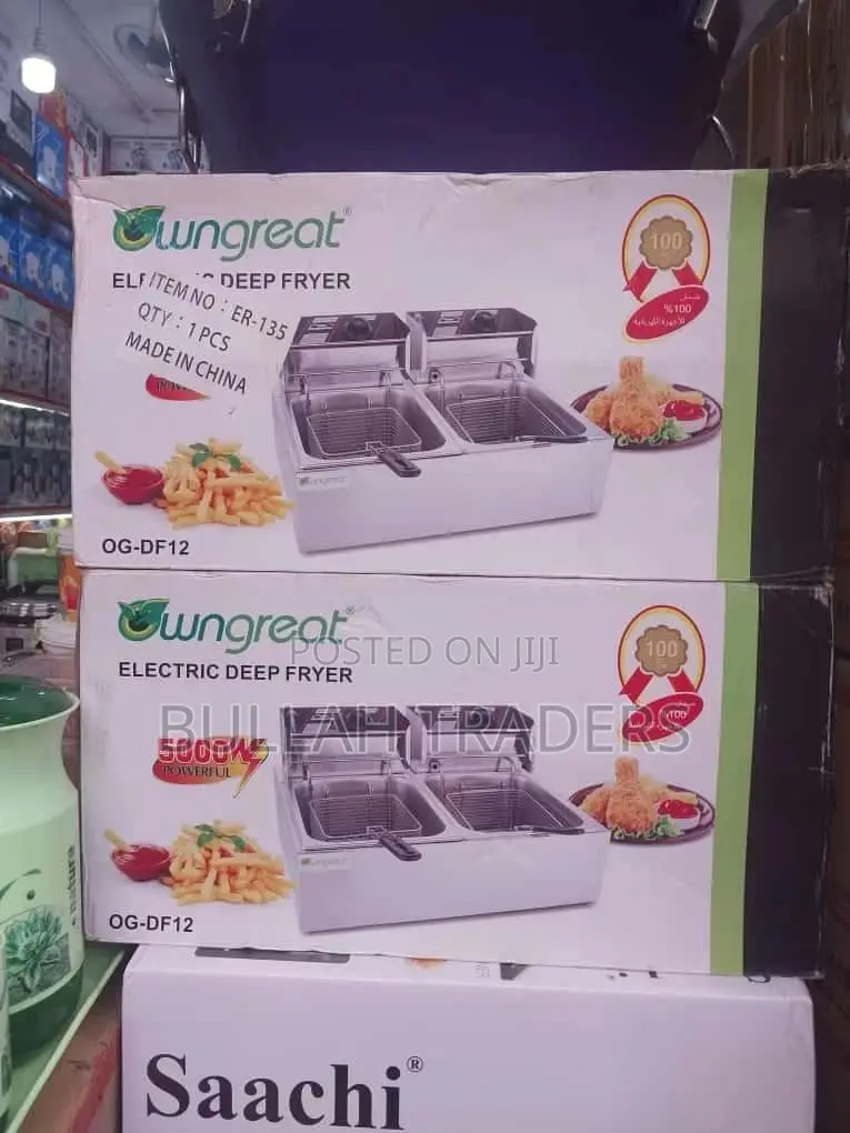 Wngreat Deep Fryer Double