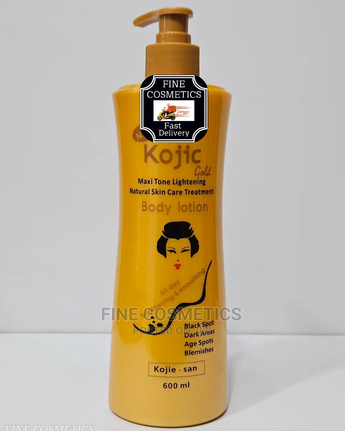 New Kojie San Gold Maxi Tone Lightening Kojic Gold Lotion
