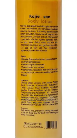 New Kojie San Gold Maxi Tone Lightening Kojic Gold Lotion