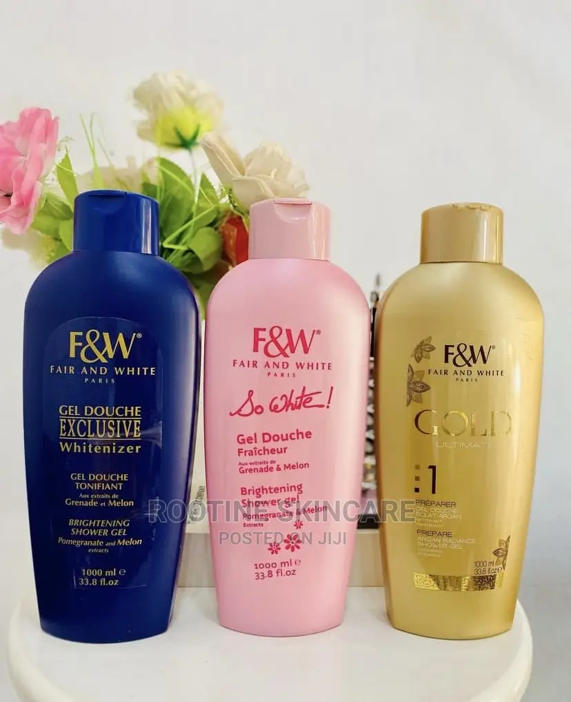 Fair and White Body Shower Gels ( Glowing and Radiant Skin )