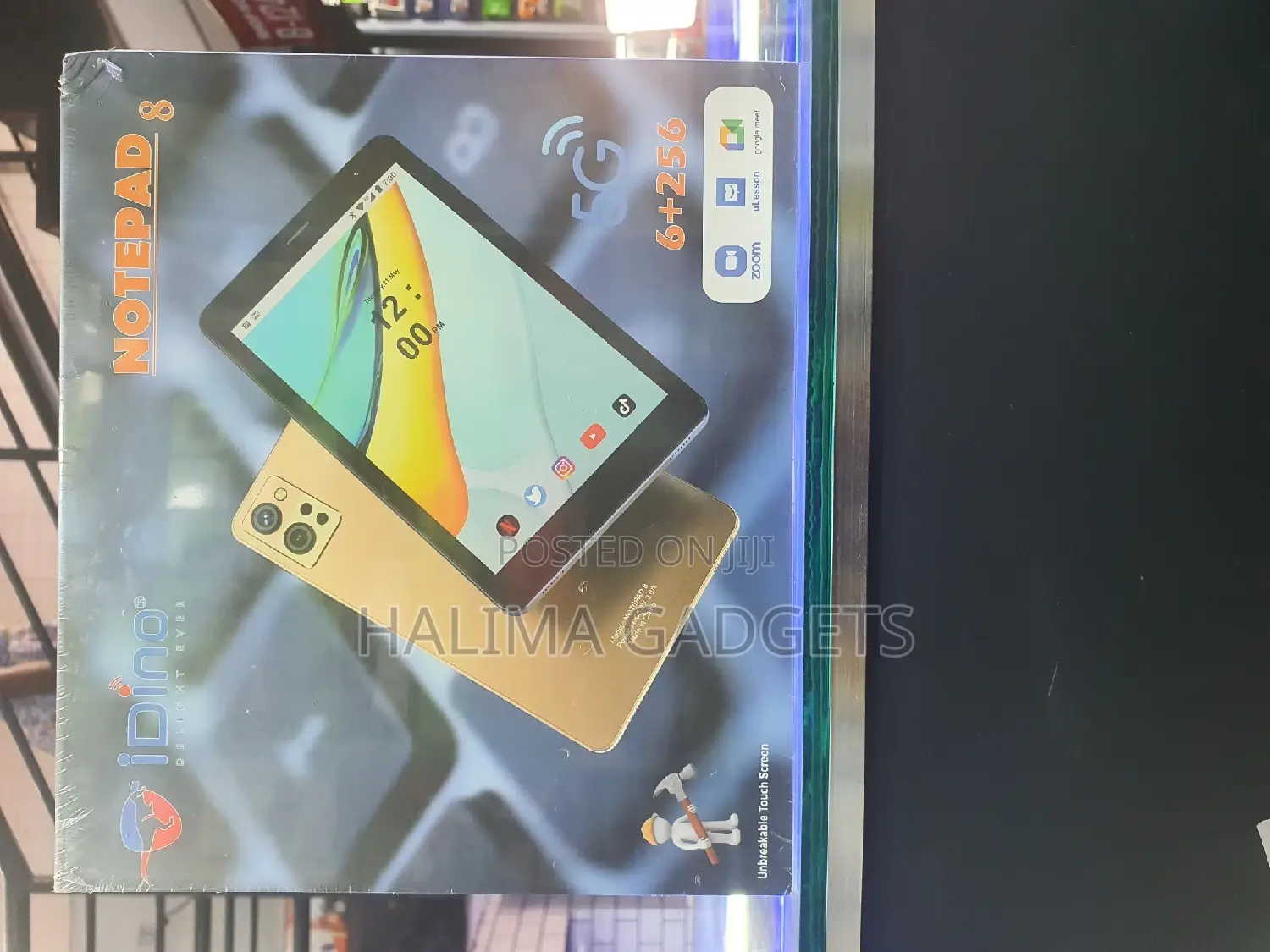 New Idino Note Pad 8 256 GB Silver