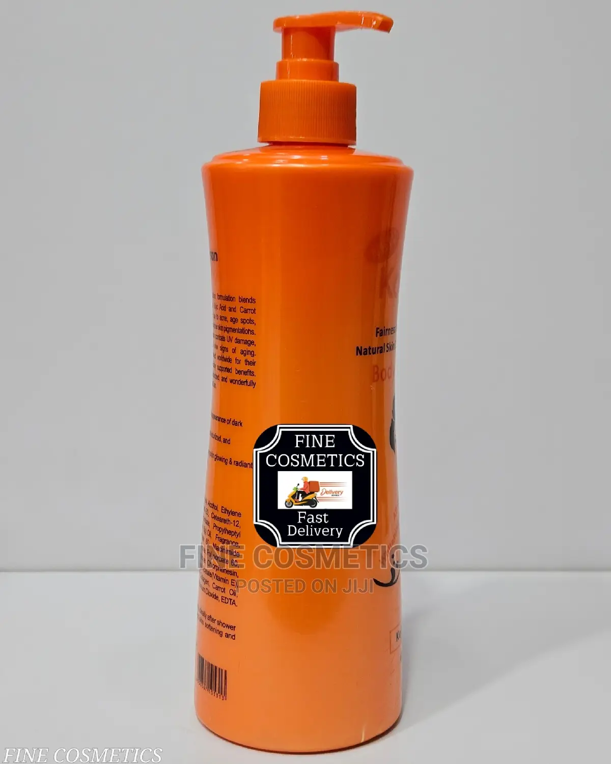 New Kojie San Carrot Fairness Whitening Kojic Carrot Lotion