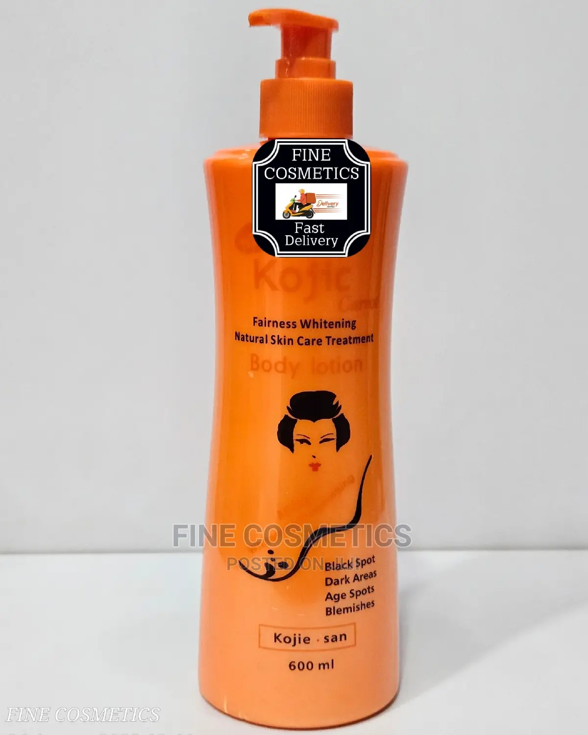 New Kojie San Carrot Fairness Whitening Kojic Carrot Lotion
