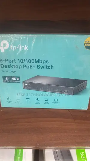 9 Port POE Switch
