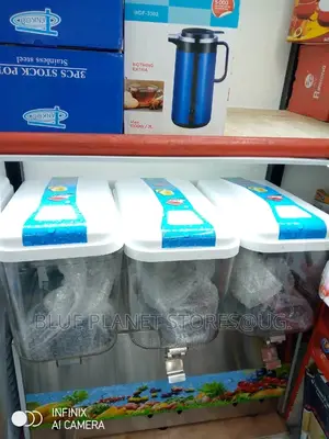(18L. × 3) Triple Electric Juice Dispensers \\ COMMERCIAL.