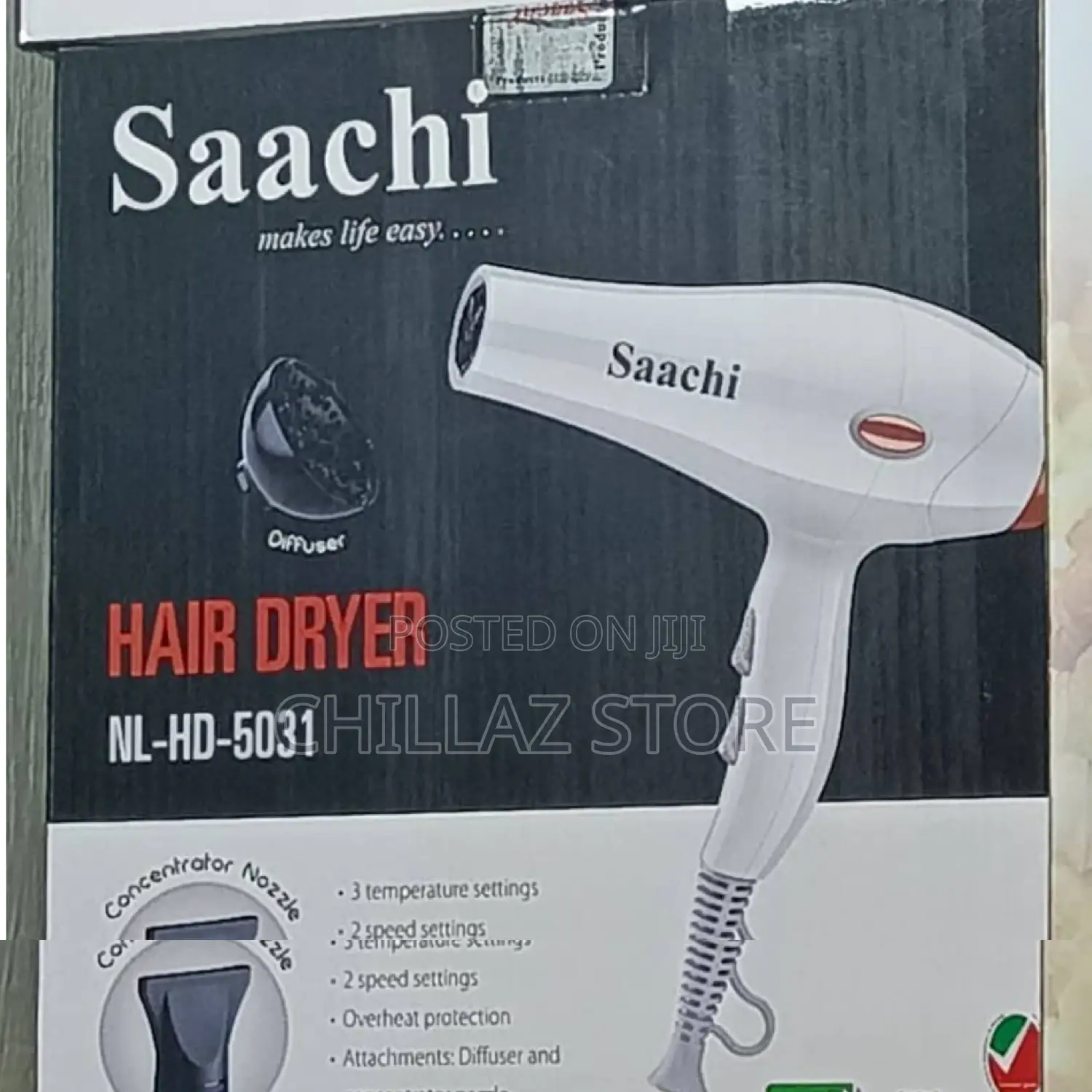 Saachi Electric Handheld Hair Dryer.