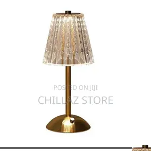 Rechargeable Crystal Table Lamp.