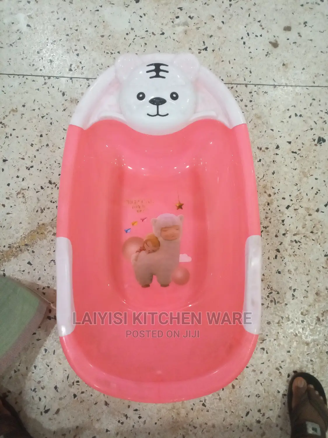 Baby Basin Large and Original 1piece Heavy Abc Plastic