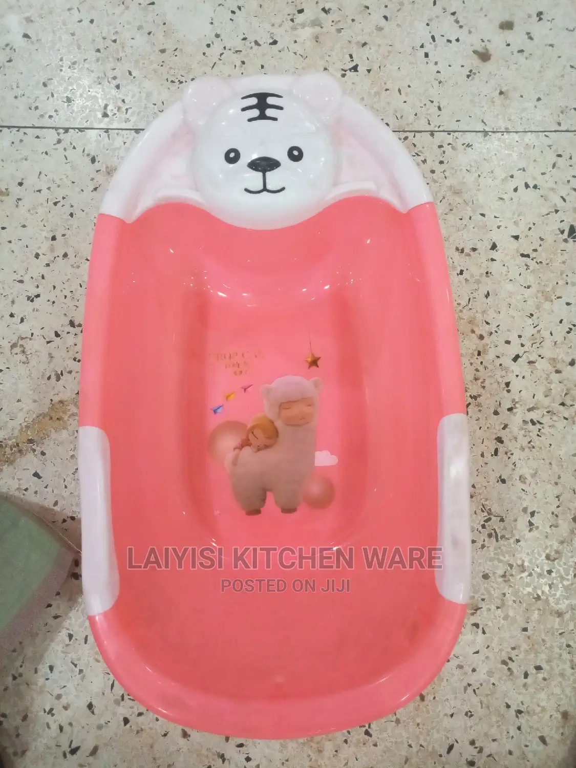 Baby Basin Large and Original 1piece Heavy Abc Plastic