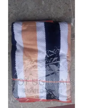 88x180cm Cotton Velvet Bath Towel- Multicolor