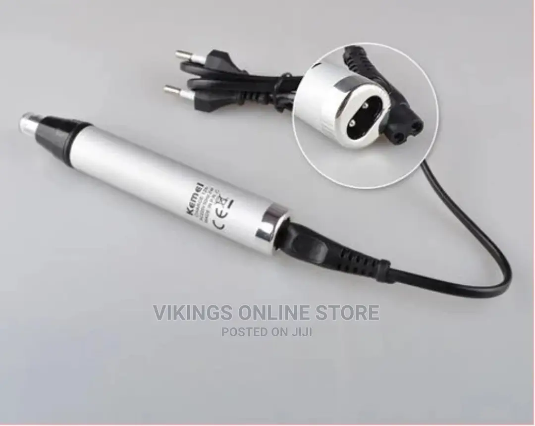 Kemei 3 In1 Electric Nose Ear Trimmer Rechargeable Shaver