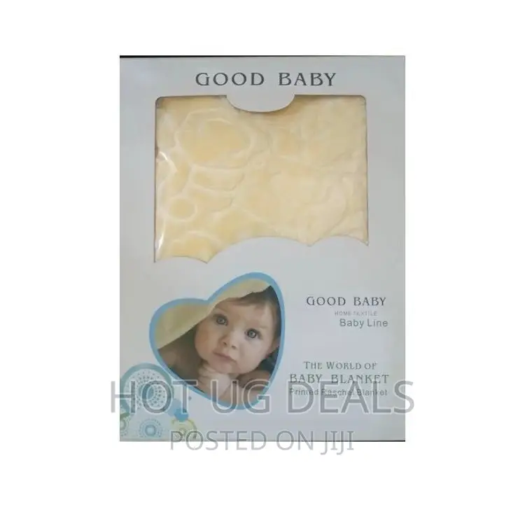 Good Baby Baby Blanket Soft Thick Layer Blanket - Cream