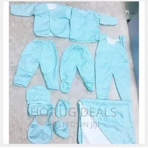 11pc Baby Boy Newborn Clothing Set - Blue