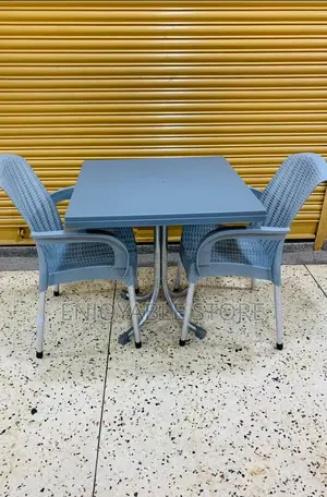 Plastic Table and Chairs