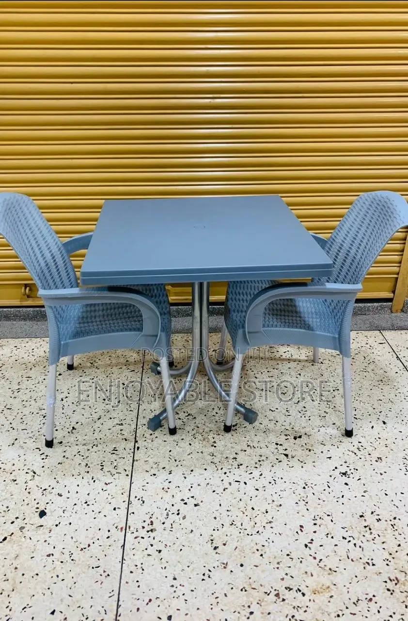 Plastic Table and Chairs