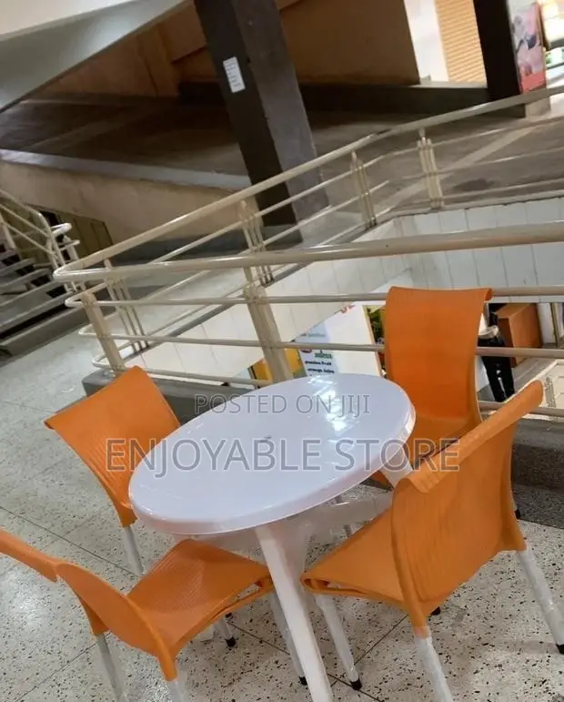 Plastic Table and Chairs