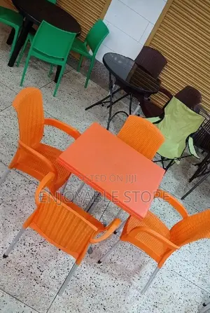Plastic Table and Chairs