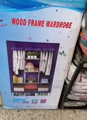 Photo - 3 Column Wood Wardrobe