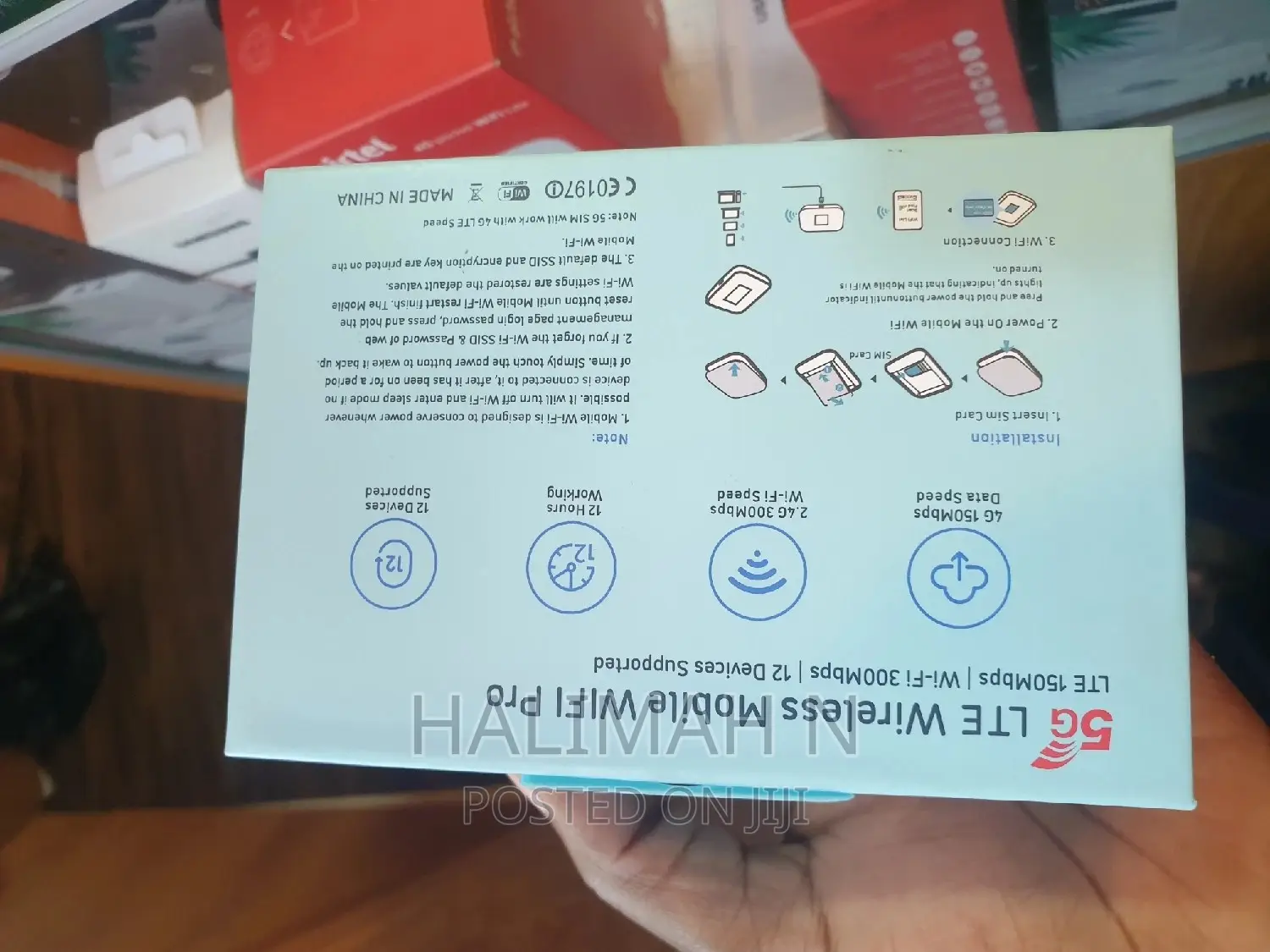 5g Wifi LTE Wireless Modem Wifi Pro