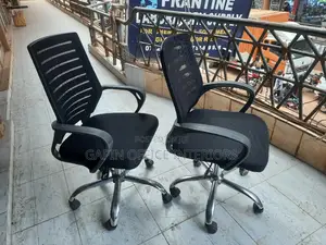 Office Secretarial Chairs, 2 Pieces