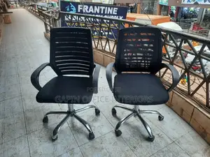 Secretarial Chairs, 2 Pieces